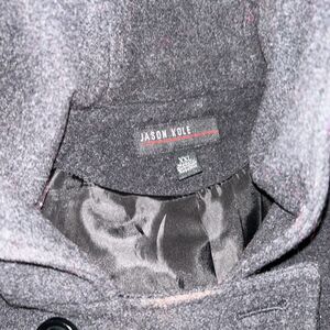 Jason Cole women’s pea coat grey XXL